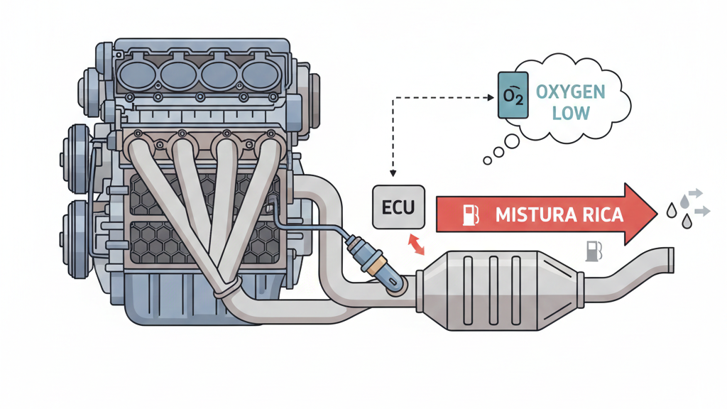 sonda lambda e consumo excessivo de combustível
