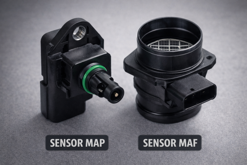 sensor map e sendor maf