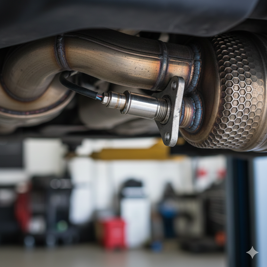 sensor de oxigênio sonda lambda no escapamento